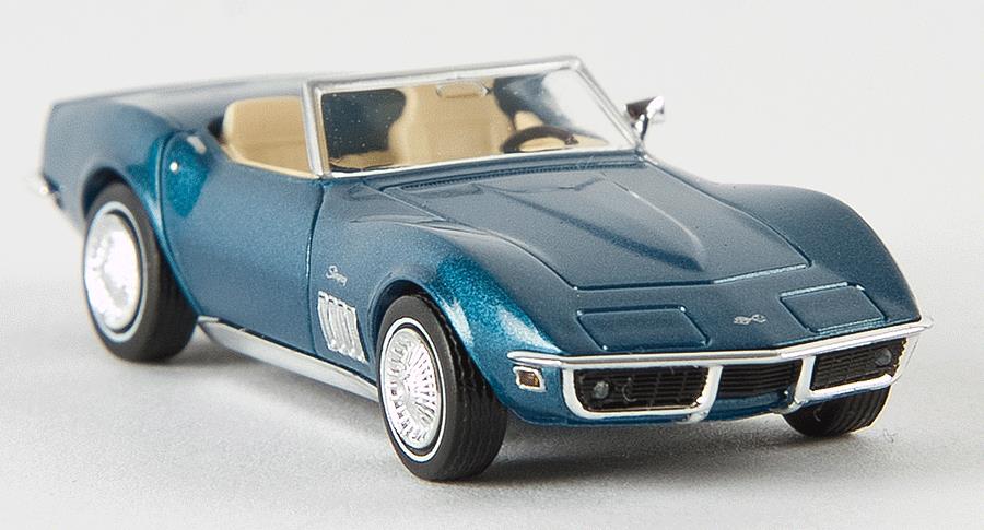 Brekina Automodelle 19971 HO Chevrolet Corvette C3 Convertible - Convertible