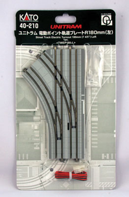 Kato 40-210 Unitram Street Track w/Streetcar Rails & Roadway