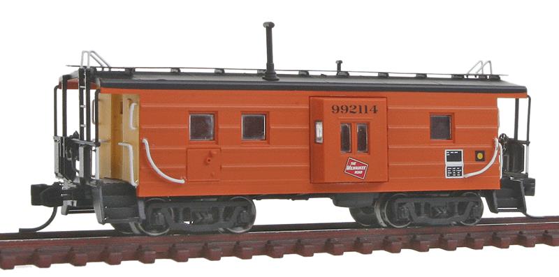 Fox Valley Models 91024 N MILW Low-Window Rib-Side Caboose w/Oil Door #992114