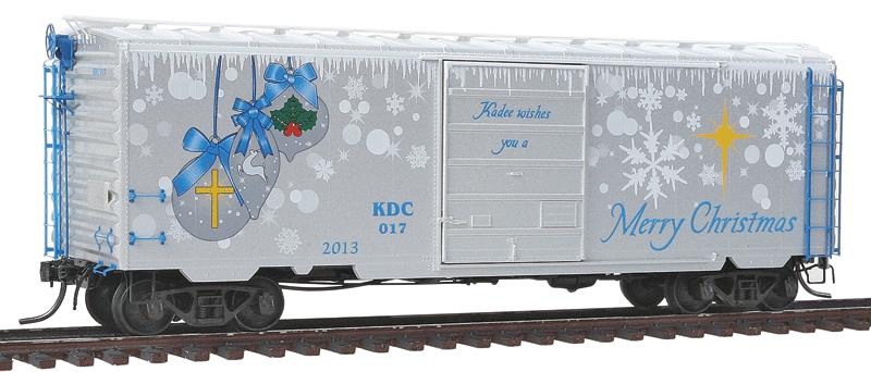 Kadee 6917 HO Scale KDC 2013 Christmas PS-1 40' Boxcar #017 with 8' Doors