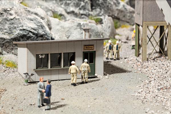Noch 66105 HO Office Barrack Kit