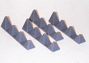 Trident Miniatures 96021 1:87 Anti Tank Dragon's Teeth Plastic Kit (Pack of 4)