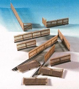 Kibri 38625 Wooden Fence
