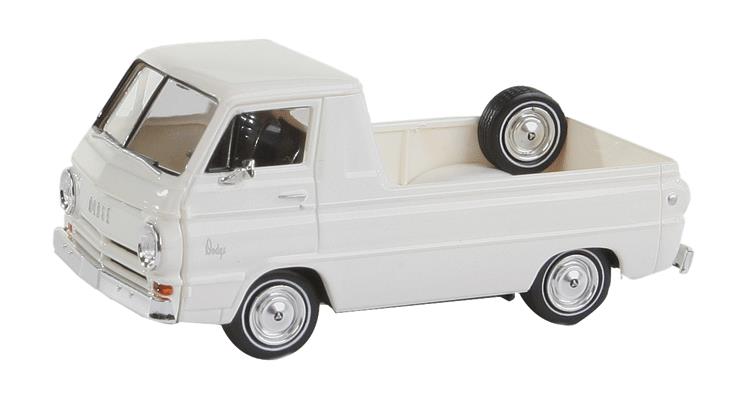 Brekina Automodelle 34326 1:87 White Dodge A 100 Pickup Truck
