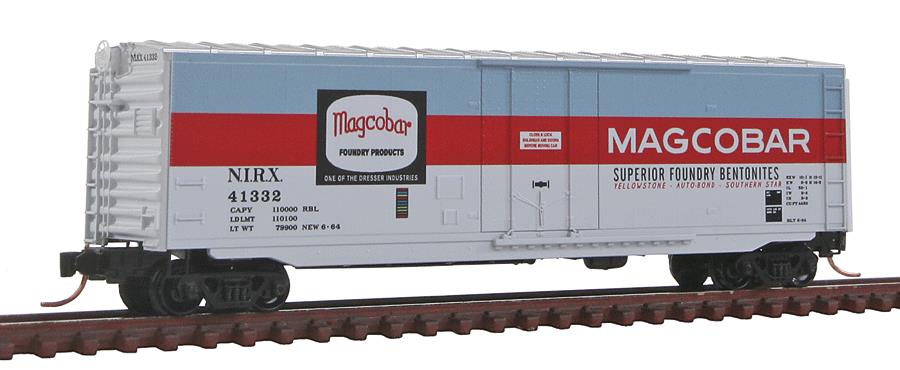 Micro-Trains 03800500 N Magcobar 50' Steel Plug Door Boxcar #41332