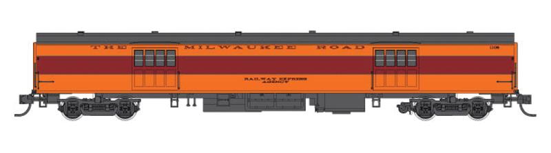 Fox Valley Models 40089 Milwaukee Road 1935-Built Express Car - Ready to Run