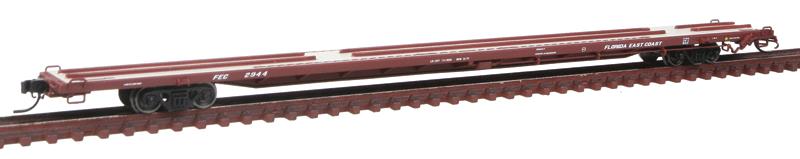 Atlas 50001383 N Florida East Coast ACF 89' 4 Intermodal Flatcar #2944