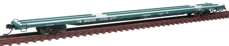 Atlas 50001379 N Texas Mexican ACF 89' 4 Intermodal Flatcar TM #400289