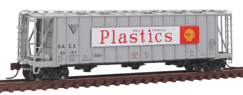BLMA Models 16022 Shell GA 3500 Dry-Flo 3-Bay Covered Hopper - Ready to Run
