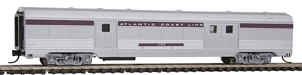 Con-Cor 41332 Budd 72' Streamlined Corrugated Side Baggage Car