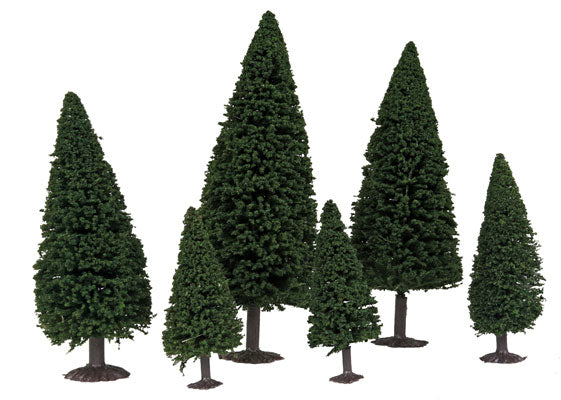 Faller 181481 HO Pine/Coniferous Forest Trees