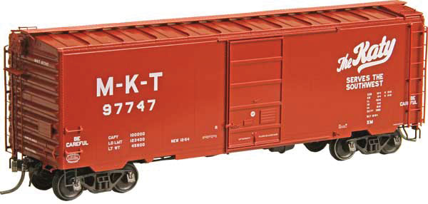Kadee 4523 HO Missouri-Kansas-Texas Pullman-Standard PS-1 40' Boxcar #97747