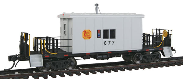 Bluford Shops 34050 HO Scale KCS Steel Transfer Caboose w/Short Roof #677
