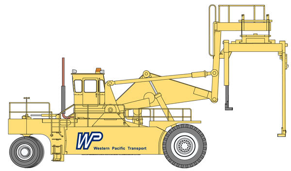 Wheels of Time 30017 HO The PC-90 Piggy-Packer Western Pacific Transport