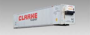 Con-Cor 0004-053106 N Clarke Transportation 53' Hi-Cube Container #2 (Pack of 2)