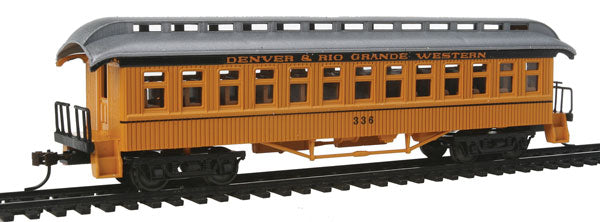 Con-Cor 0001-005601 15601 1880s Wood Open-Platform Coach - Ready to Run