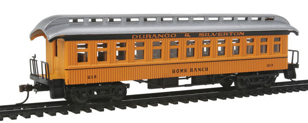 Con-Cor 15620 1880s Wood Open-Platform Coach - Ready to Run