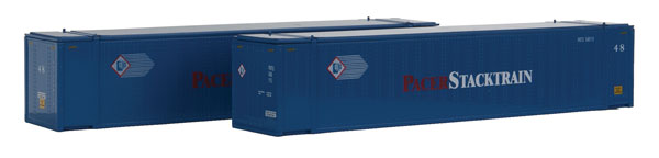 Con-Cor 0004-048028 N Pacer Stack Train Intermodal 48'''' Container (Pack of 2)