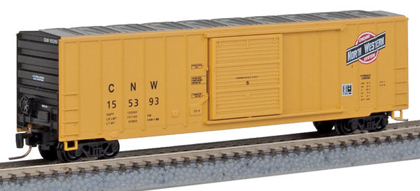 Micro-Trains 99400071 Z Chicago & North Western 50' RS Boxcar Runner (Pack of 4)