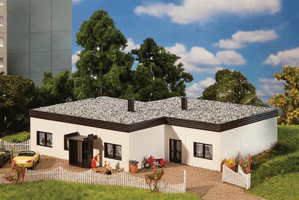 Faller 130199 HO Scale Flat-Roof Bungalow - Kit