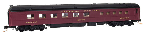 Micro-Trains 14600080 N Canadian Pacific 80' Heavyweight Diner Car Alnwick