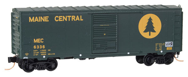 Micro-Trains 07300150 N Maine Central 40' Single Door Boxcar w/Ladders #6336