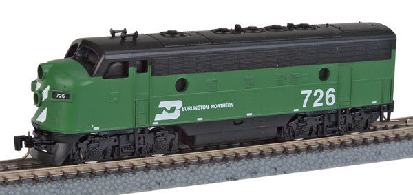 MicroTrains 98001251 Z Burlington Northern EMD F7A - Standard DC #726