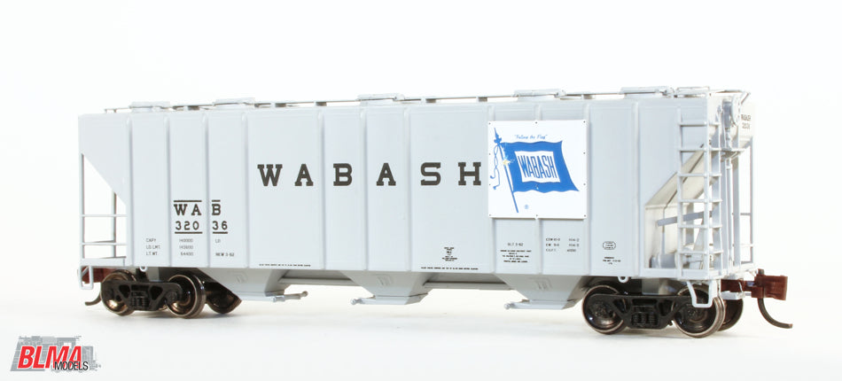 BLMA Models 11062 N Wabash PS-4000 Covered Hopper #32059