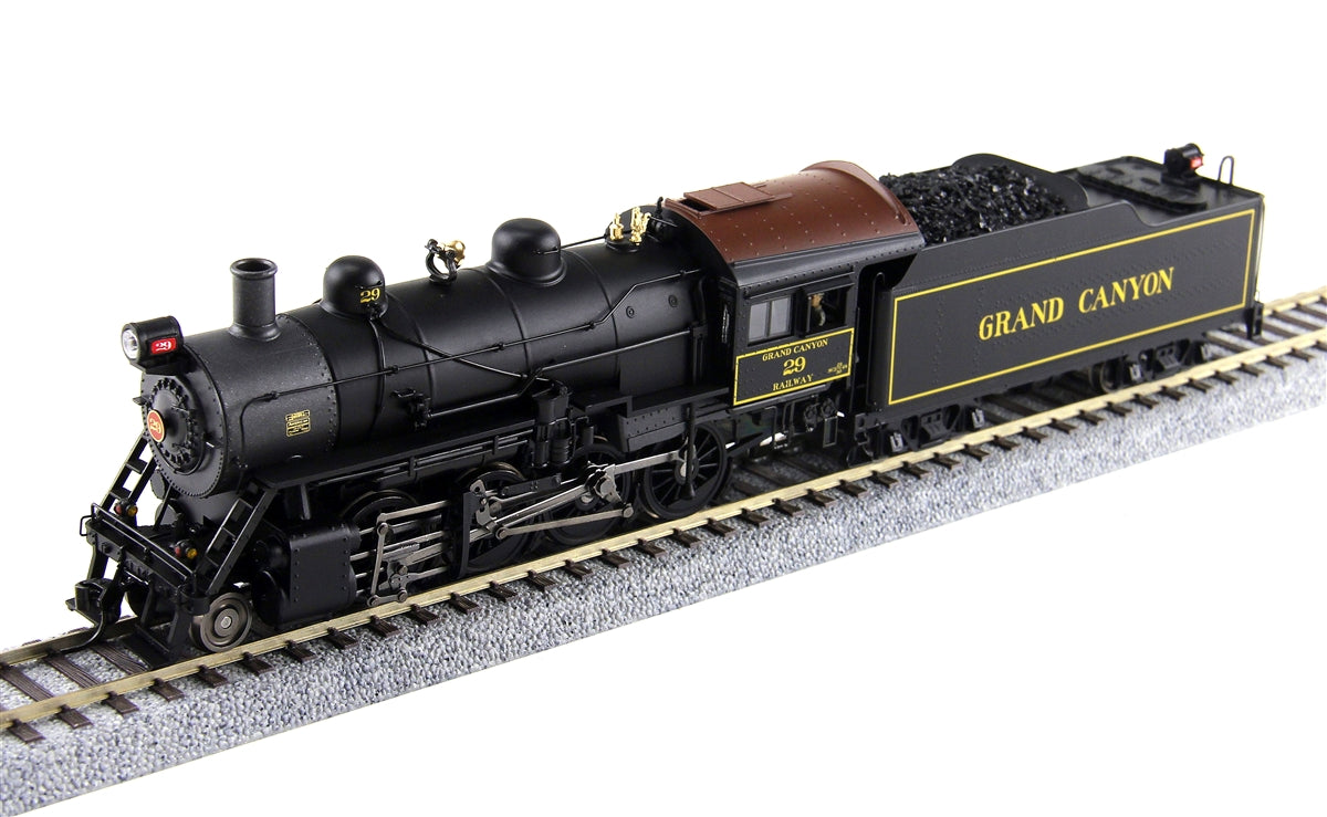 Broadway Limited 2791 HO Grand Canyon Railway 2-8-0 Consolidation #29 w DSS