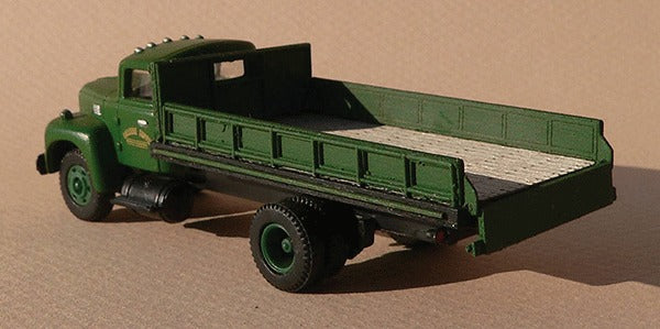 GCLaser 12235 HO Material Flatbed Truck Body Kit Fits Classic Metal Works R-190