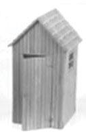 Tichy 8166 HO Out Houses (Pack of 3)