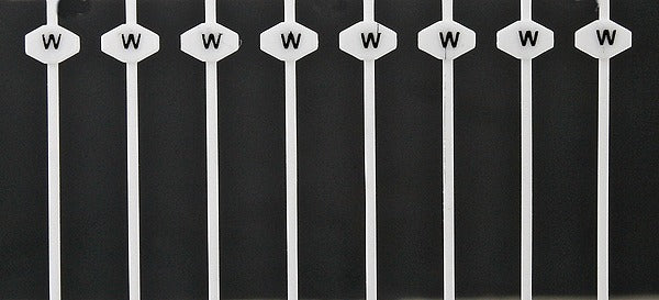 Tichy 8182 HO Whistle Post Steam Era Early Diamond Style Signs (Pack of 36)