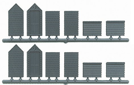 Grandt Line 8026 N 5/16" x 5/16" x 11/16" Outhouse Kit (Pack of 2)