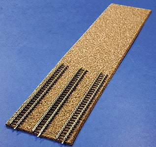 Itty Bitty Lines 7002 Z Cork Roadbed Precut Multi-Track Yard Pads