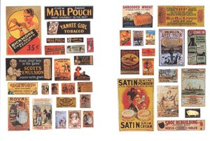 JL Innovative Design 686 N Turn of the 19th/20th Century Poster/Sign (Set of 40)