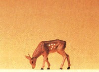 Preiser 47703 G Animals Elk Fawn Feeding with Head Down Figure