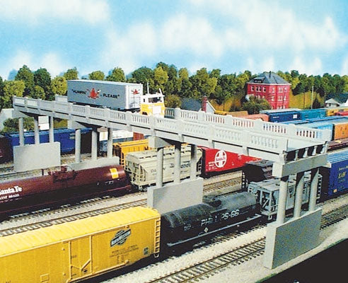 Rix Products 628-0150 N Vintage Highway Overpass150' 1 Pier Kit