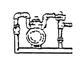 Scale Structures 2376 HO Scale Gas Meter W/Valve Medium (Pack of 2)