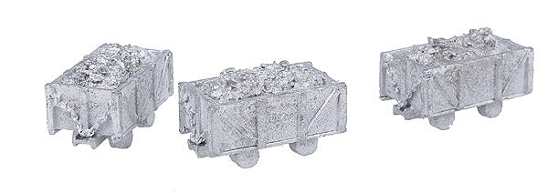 The N Scale Architect 20013 N 4-Ton Mine Cars (Pack of 3)