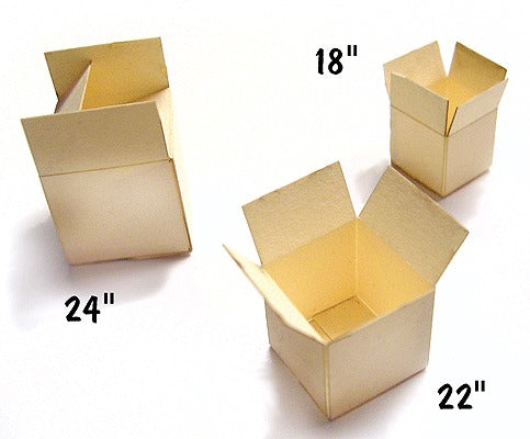 B.T.S. 23023 HO Master Creations Corrugated Carton LaserCut Wood Kit(Pack of 12)