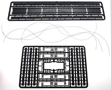 Central Valley Models 1811 N 150' Bridge Walkways and Railings Kit