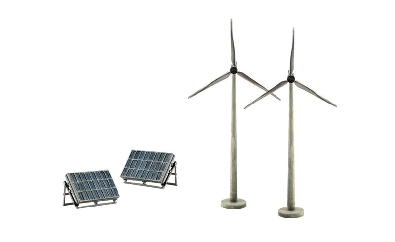 Woodland Scenics SP4448 Scene-A-Rama Alternative Energy Scene Setters