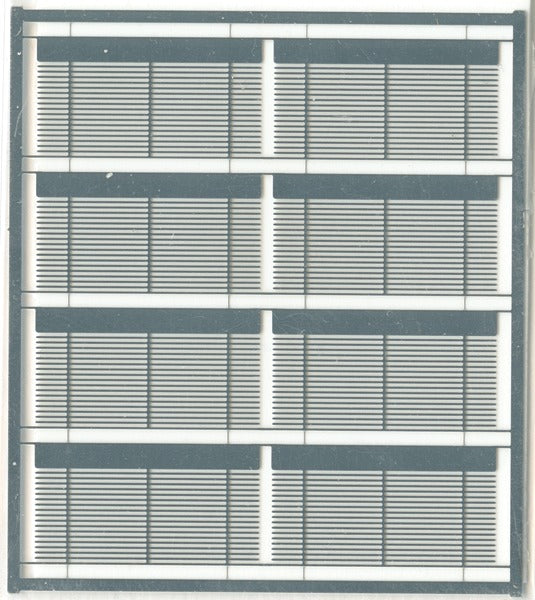Plano Model Products 565-13003 Venetian Blinds .850 x .350 pkg(8)