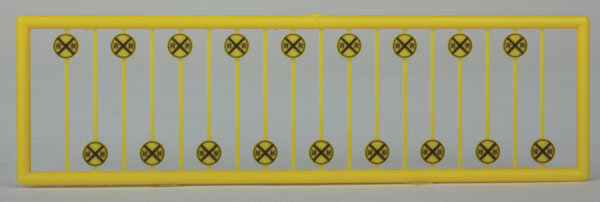 Tichy 2621 N Diagonal Cross Modern Grade Crossing Advance Warning Signs (18)