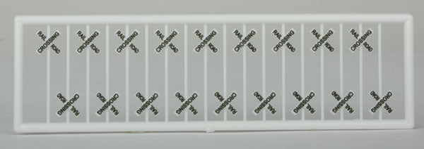 Tichy Train Group 2622 N Scale Crossing Sign 90 Degree Shape (Pack of 18)