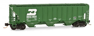 Micro-Trains 09600121 N Scale BN PS-2 3-Bay High Side Covered Hopper #439034