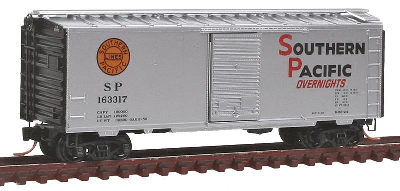 Micro-Trains 02000762 N Southern Pacific 40' Single Door Boxcar #163317
