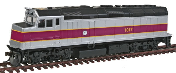 Walthers 931-402 HO Scale MBTA GP9M Diesel Locomotive #1017