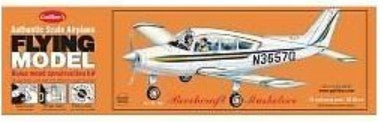 Guillows 308 Beechcraft Musketeer 20" Wingspan Laser Cut Aircraft Plane Kit