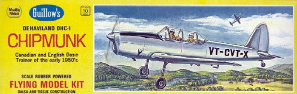 Guillows 903 1:24 De Havilland Chipmunk Balsa Aircraft Plane Model Kit